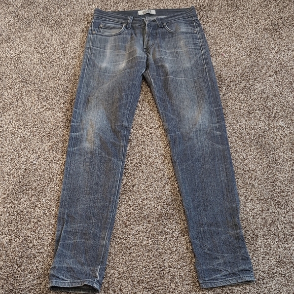 Naked & Famous Denim Super Skinny Charcoal Men's Jeans Size 29 - Picture 2 of 16